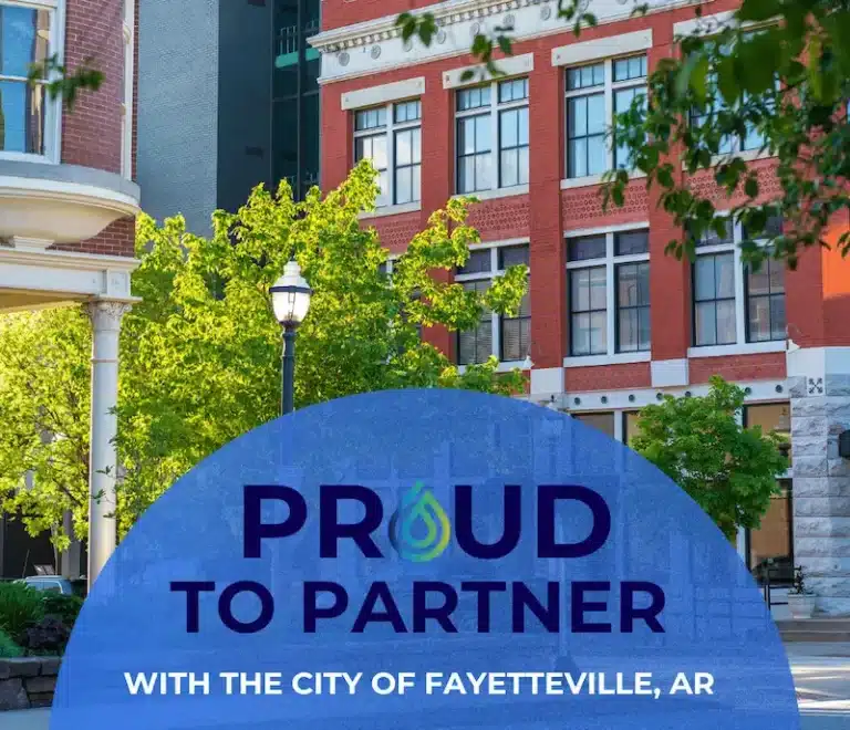 Proud to Partner with the city of Fayetteville AK